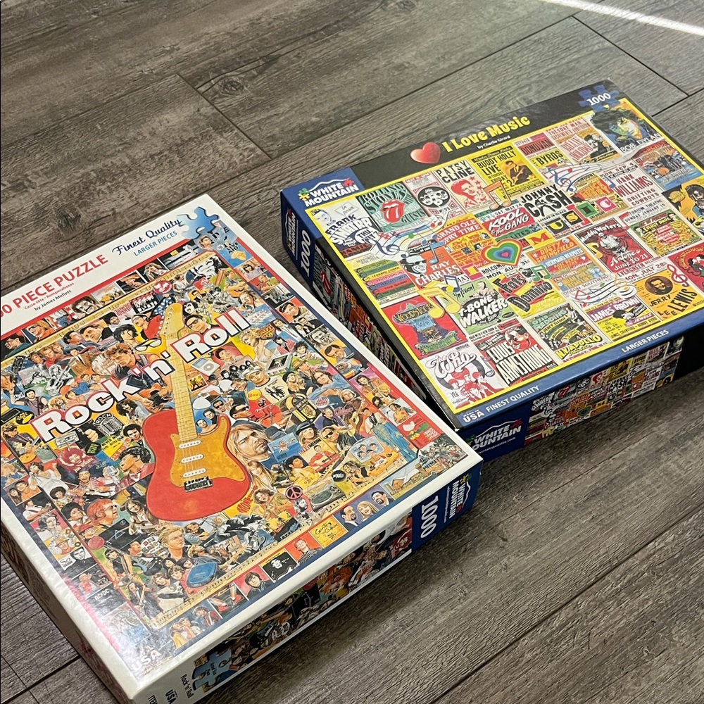 White mountain music puzzles